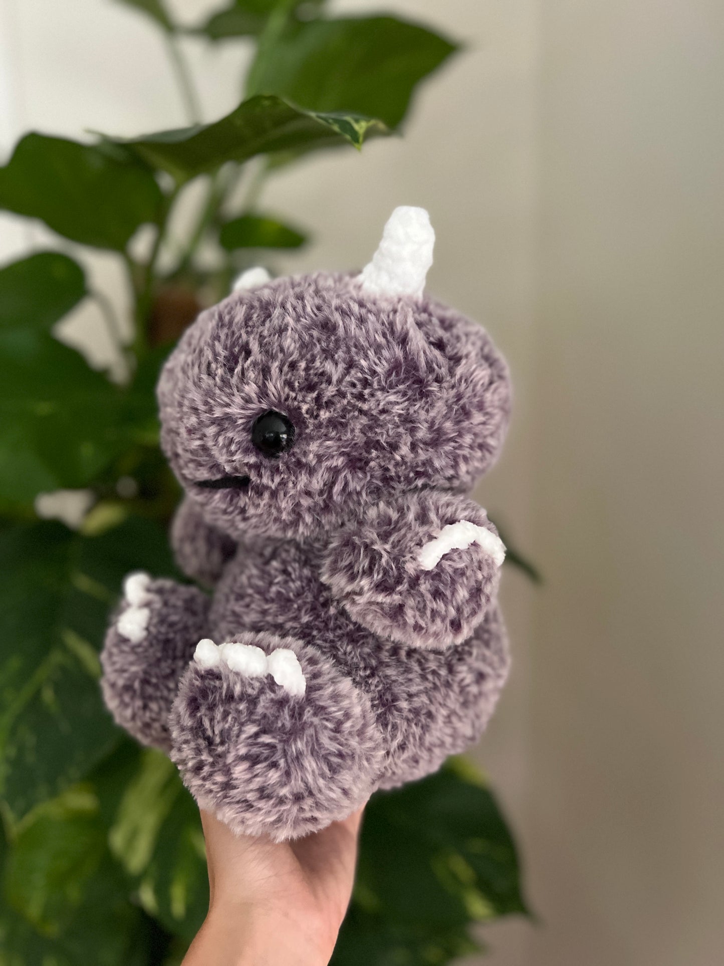 Fluffy Monster - Amethist