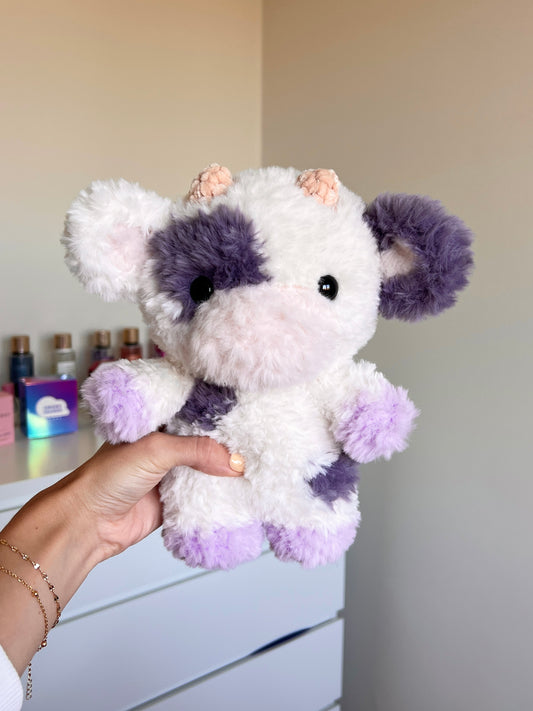 Fluffy Cow - Purple