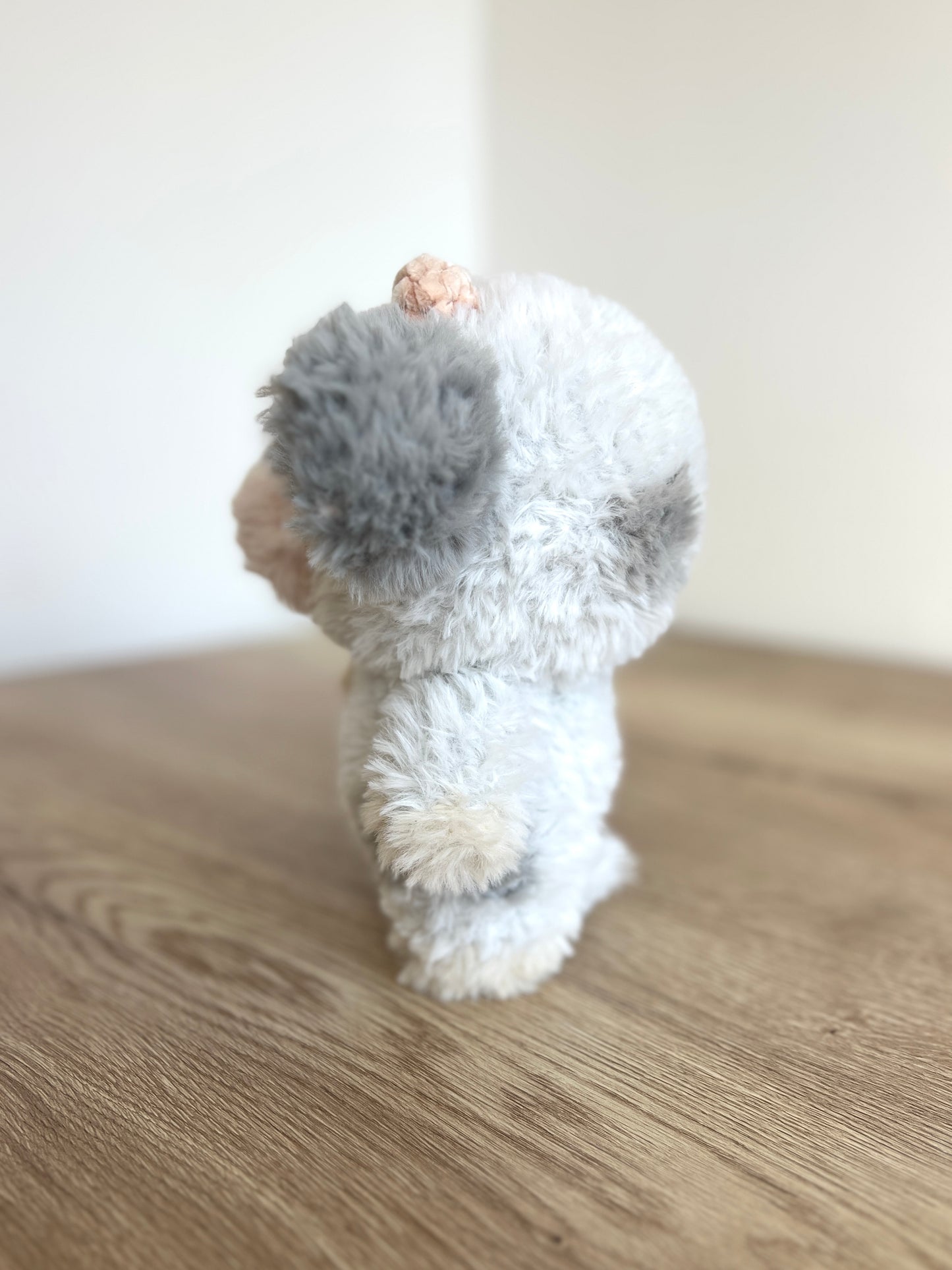 Fluffy Cow - Grey (30cm / 11inch)